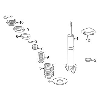 Porsche OE - Rear Suspension - Struts & Components (Turbo / Turbo S)