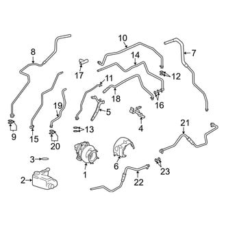 Porsche OE - Engine - Turbocharger & Components (Turbo)
