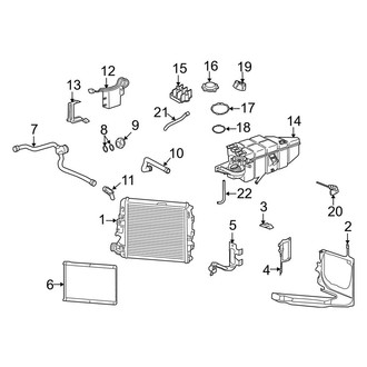 Porsche OE - Cooling - Radiator & Components (Primary), (Turbo)