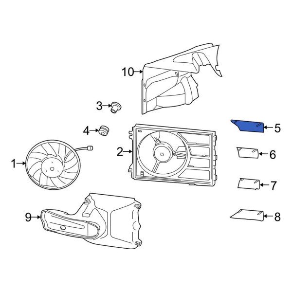 Radiator Shutter Assembly