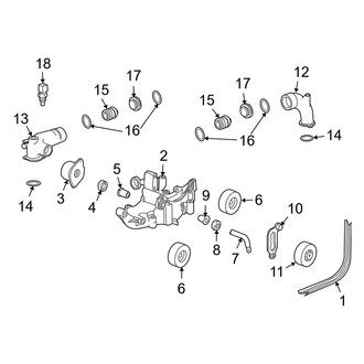 Porsche OE - Cooling - Belts & Pulleys (Turbo)