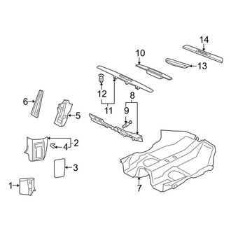 Porsche OE - Pillars, Rocker & Floor - Interior Trim (Turbo / Turbo S Convertible)