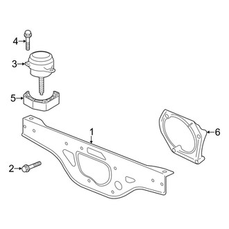 Porsche OE - Engine Mounting (Turbo)
