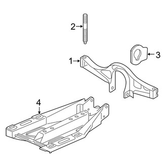 Porsche OE - Engine - Trans Mounting (Turbo / Turbo S Automatic Dual Clutch Tr)
