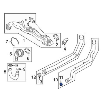 Porsche OE - Engine Coolant Pipe O-Ring