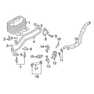 Porsche OE - Cooling - Trans Oil Cooler (Turbo)