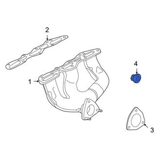 Porsche OE - Exhaust Manifold Nut