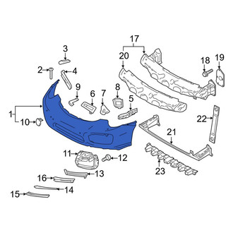 Porsche OE - Front Bumper Cover