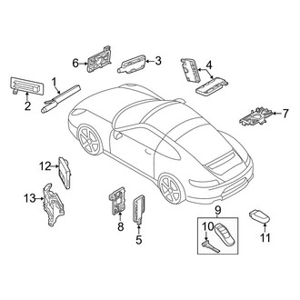 Porsche OE - Electrical - Keyless Entry Components (Turbo / Turbo S)