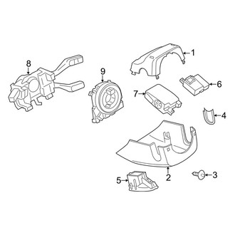 Porsche OE - Steering Column - Shroud, Switches & Levers (Turbo / Turbo S)