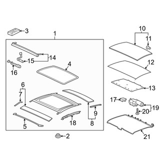 Porsche OE - Roof - Sunroof (W/O Glass Panel), (Turbo / Turbo S Coupe)