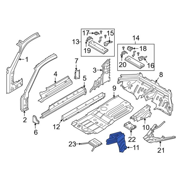 Floor Pan Reinforcement