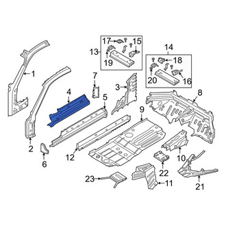 Porsche OE - Right Rocker Panel