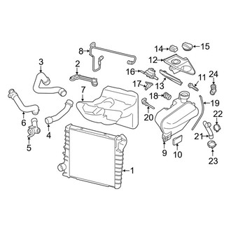Porsche OE - Cooling - Radiator & Components (Primary), (Turbo / Turbo S)