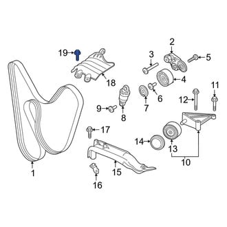 Porsche OE - Turbocharger Oil Line Bolt