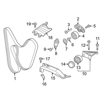 Porsche OE - Cooling - Belts & Pulleys (Turbo / Turbo S)