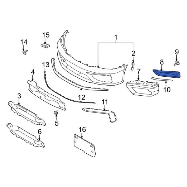 Grille Bracket