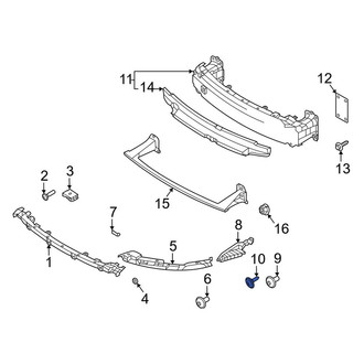 Porsche OE - Rocker Panel Molding Screw