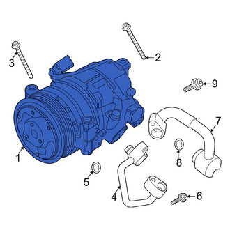 Porsche OE - A/C Compressor