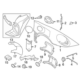 Porsche OE - Fender & Components (GT3 RS / GT3 Touring Package)
