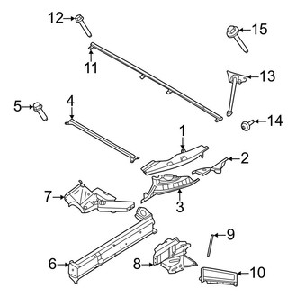 Porsche OE - Fender - Structural Components & Rails (Carrera / Carrera 4 GTS / Carrera GTS / Carrera T / Targa 4 GTS)