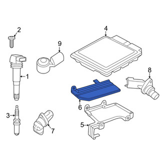 Porsche OE - Engine Control Module (ECM) Cover