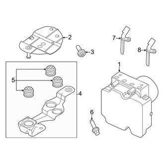 Porsche OE - Electrical - ABS Components (Carrera / Carrera 4 / Carrera T / Targa 4)