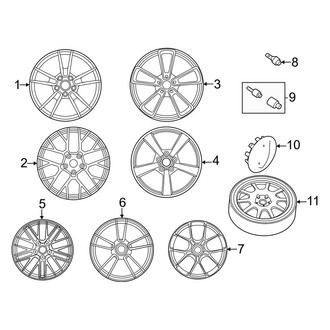 Porsche OE - Wheels (Carrera / Carrera 4 / Carrera 4 GTS / Carrera 4S / Carrera GTS / Carrera S / Targa 4 / Targa 4 GTS / Targa 4S)