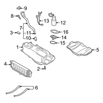Porsche OE - Fuel System Components (Carrera 4 / Carrera 4S)