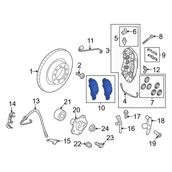 Disc Brake Pad Set