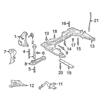 Porsche OE - Front Suspension - Suspension Components (Carrera / Carrera S)