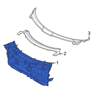 Porsche OE - Front Firewall