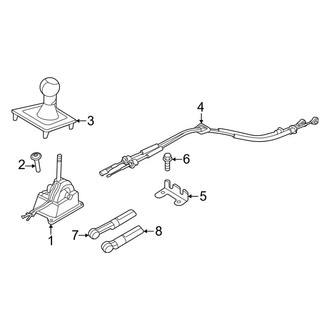 Porsche OE - Console (Shifter), (GT3 / GT3 Touring Package Standard Tr)