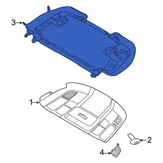 Porsche OE - Console Bracket