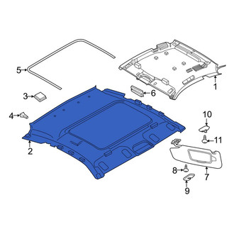 Porsche OE - Headliner