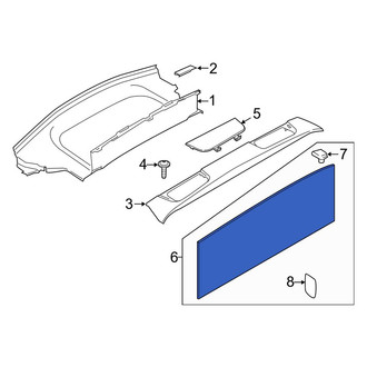 Porsche OE - Partition Panel