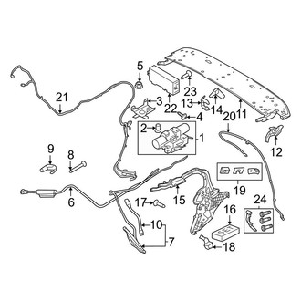 Porsche OE - Roof - Motor & Components (Targa 4 GTS)