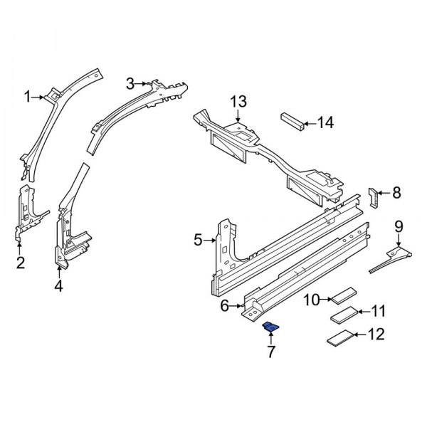 Jack Pad Bracket