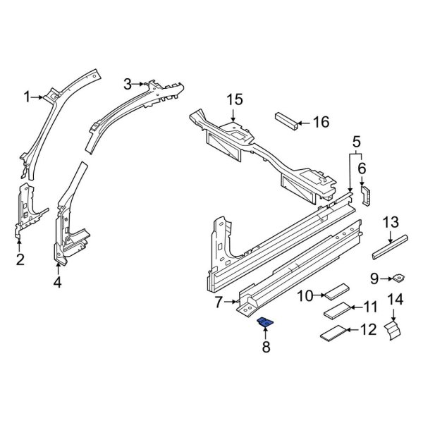 Jack Pad Bracket