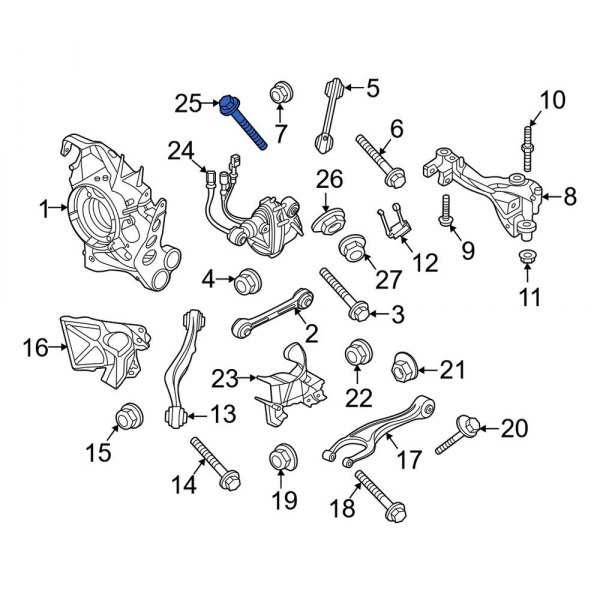 Steering Gear Box Bolt