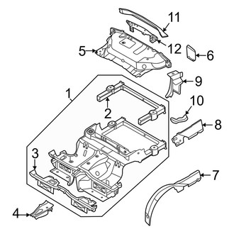 Porsche OE - Rear Body & Floor (GT3)