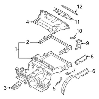 Porsche OE - Rear Body & Floor (Carrera / Carrera 4 / Carrera 4 GTS / Carrera 4S / Carrera GTS / Carrera S Convertible)