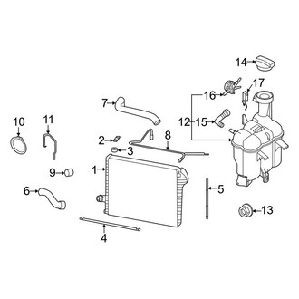 Porsche OE - Cooling - Radiator & Components (Primary), (3.0L)