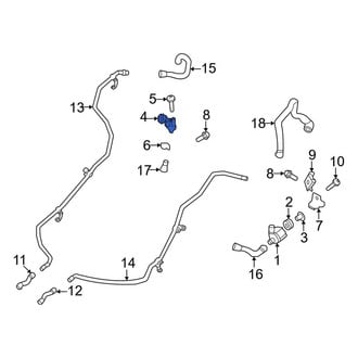 Porsche OE - HVAC Heater Control Valve