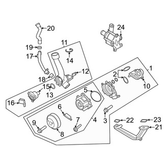 Porsche OE - Cooling - Water Pump