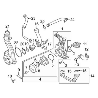 Porsche OE - Cooling - Water Pump (4.0L)