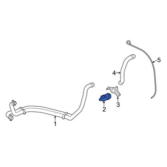 Porsche OE - Engine Coolant Control Valve