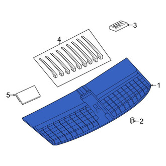 Porsche OE - Rear Grille