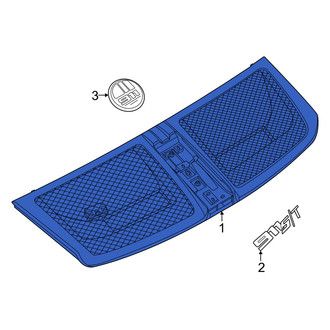 Porsche OE - Rear Grille