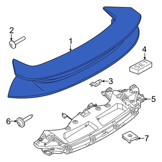 Porsche OE - Rear Spoiler